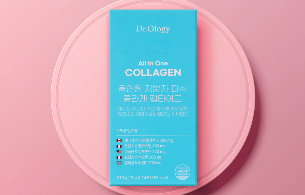 [콜라겐] 닥터올로지 올인원저분자피쉬콜라겐 마시는어린300달톤엘라스틴히알루론산비오틴