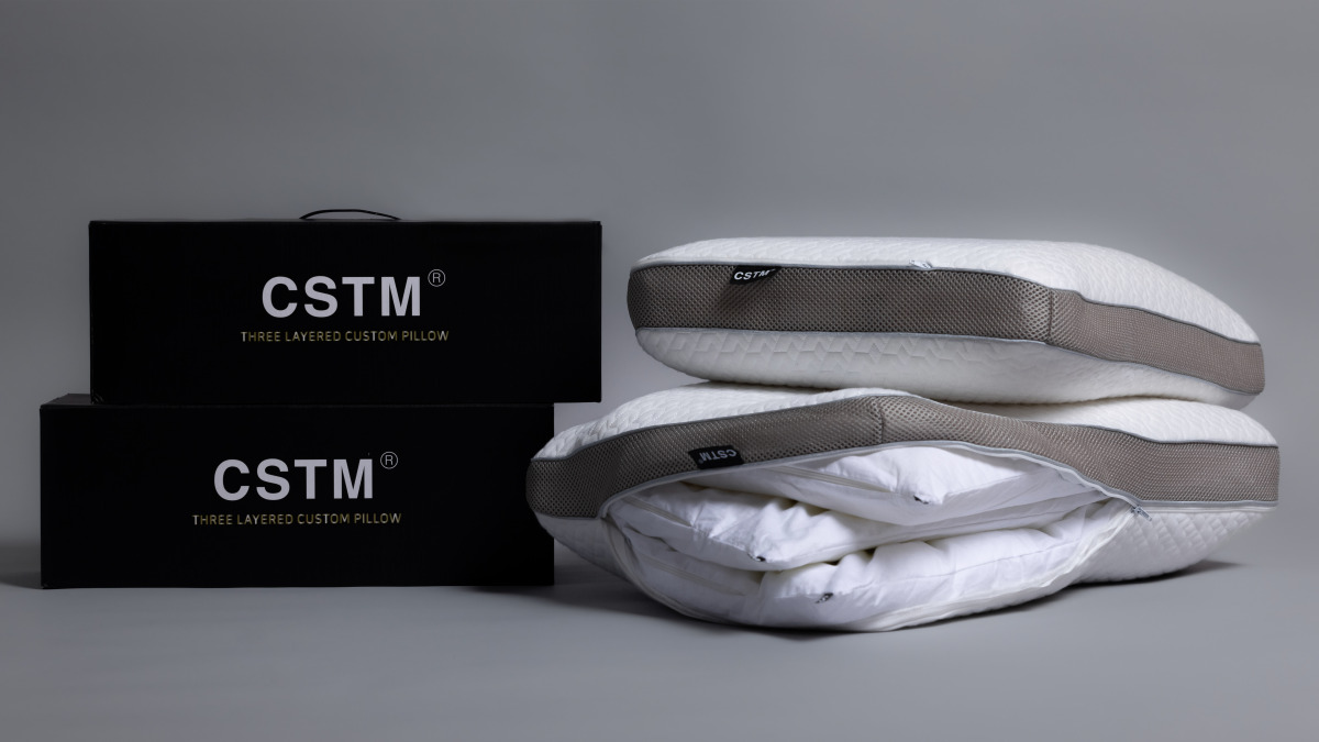 쿠션감&높이 맞춤조절! 베개를 내몸에 맞추세요 CSTM 커스텀 필로우