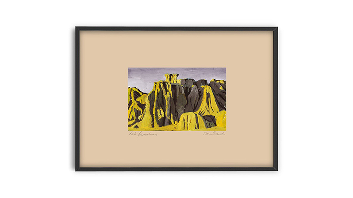 [아트포스터] Sissan 작가, Rock Formations