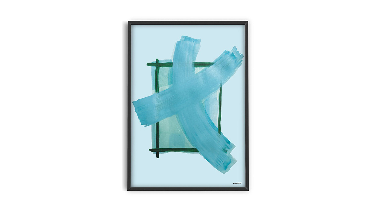 [아트포스터] Sara Stribrant 작가, Blueish